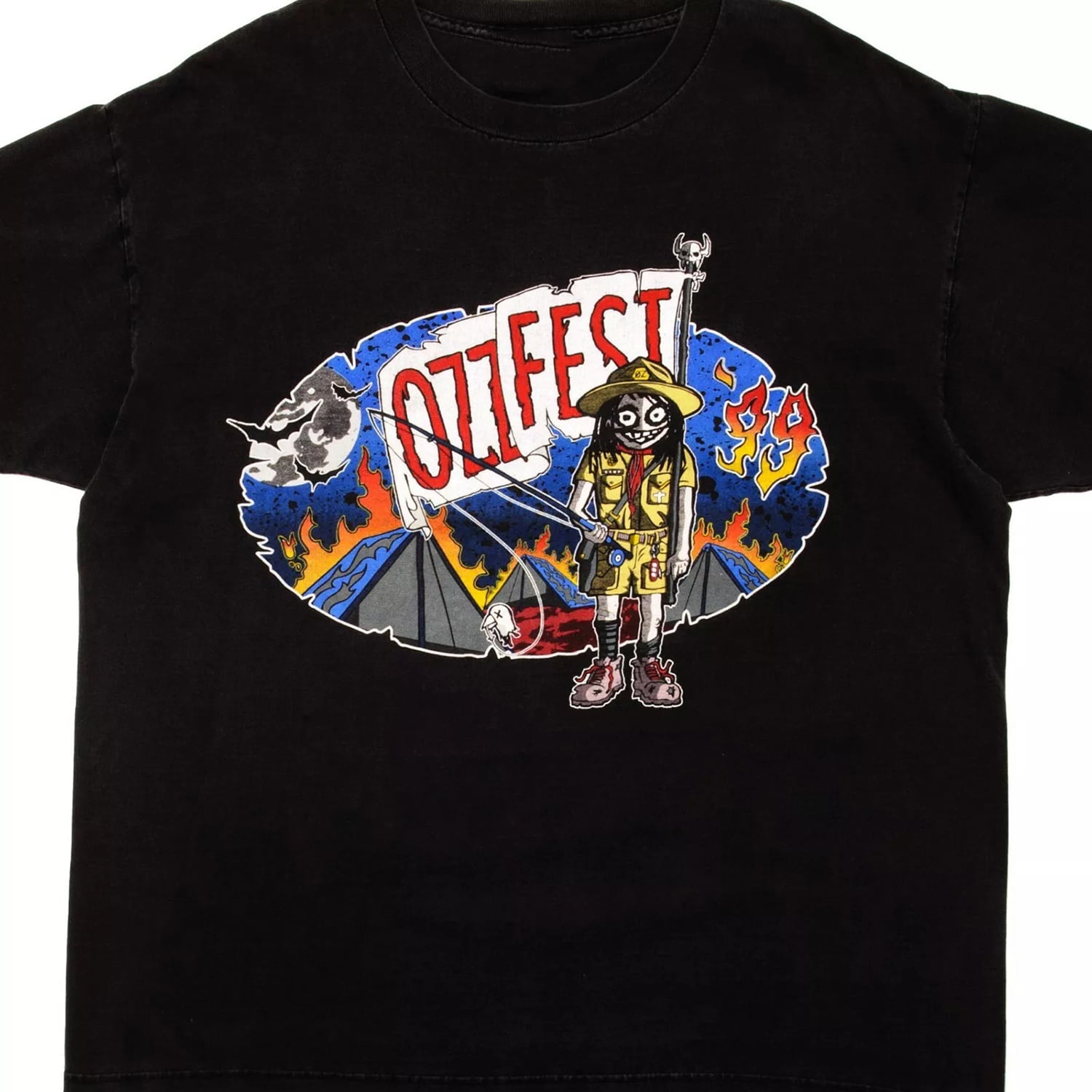 OZZFEST 1999　 Tシャツ Ozzfest 1999 T-Shirt Ozzy Osbourne Black Band Tee Size S-5XL