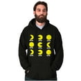 thumbnail image 1 of Vintage PACMAN Arcade Game Nom Nom Unisex Plus Size Hoodie Brisco Brands 3X, 1 of 5