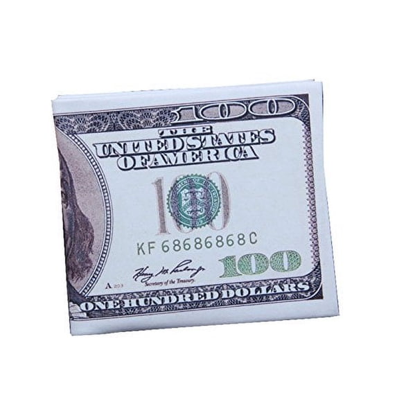 Vintage PU Leather Wallet, 100 bill Series, (100 Dollar-Old Version)