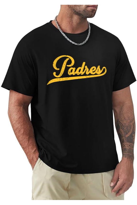Vintage Padres Funny Baseball Nickname San Diego Team Fan T-shirt, for men & women, up to size 5XL.