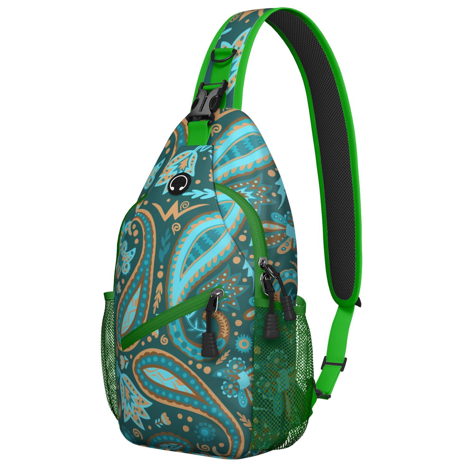 2143 Summer Floral Abstract Backpack Purse Anti-theft Casual Shoulder Bag Abstract Floral Watercolor Crossbody Bag Vintage Shoulder  main image 4
