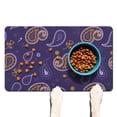 thumbnail image 1 of Vintage Paisley Pattern Pet Food Mat - Non-Slip Absorbent Dog Bowl Mat, Boho Floral Design, Multi-Layer, 1 of 7