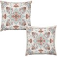 thumbnail image 1 of Vintage Paisley Pillow Cover,Boho Colourful Abstract Geometric Mandala Floral Artistic Aesthetics Pillow Covers with Hidden Zipper Set of 2 for Bedroom Living Room Sofa Cushion16 x16, 1 of 6