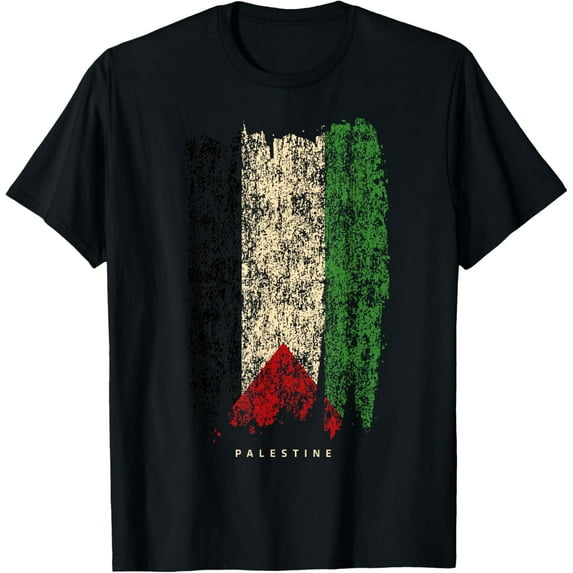 Vintage Palestine Flag Retro Palestinian Flag Palestinian T-Shirt