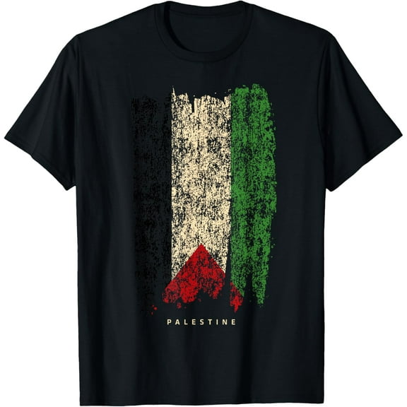 Vintage Palestine Flag Retro Palestinian Flag Palestinian T-Shirt