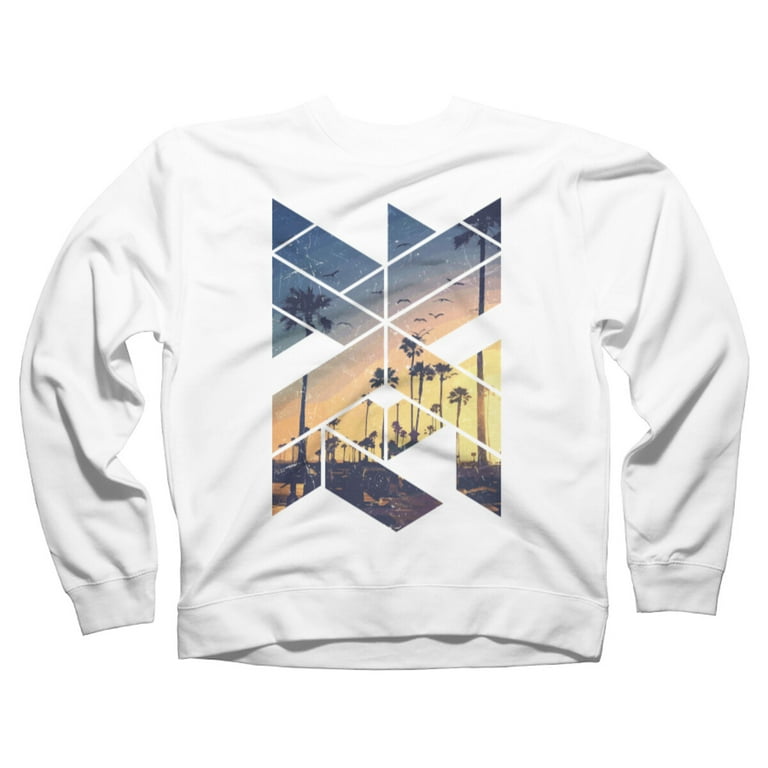 White crew neck outlet sweatshirt walmart