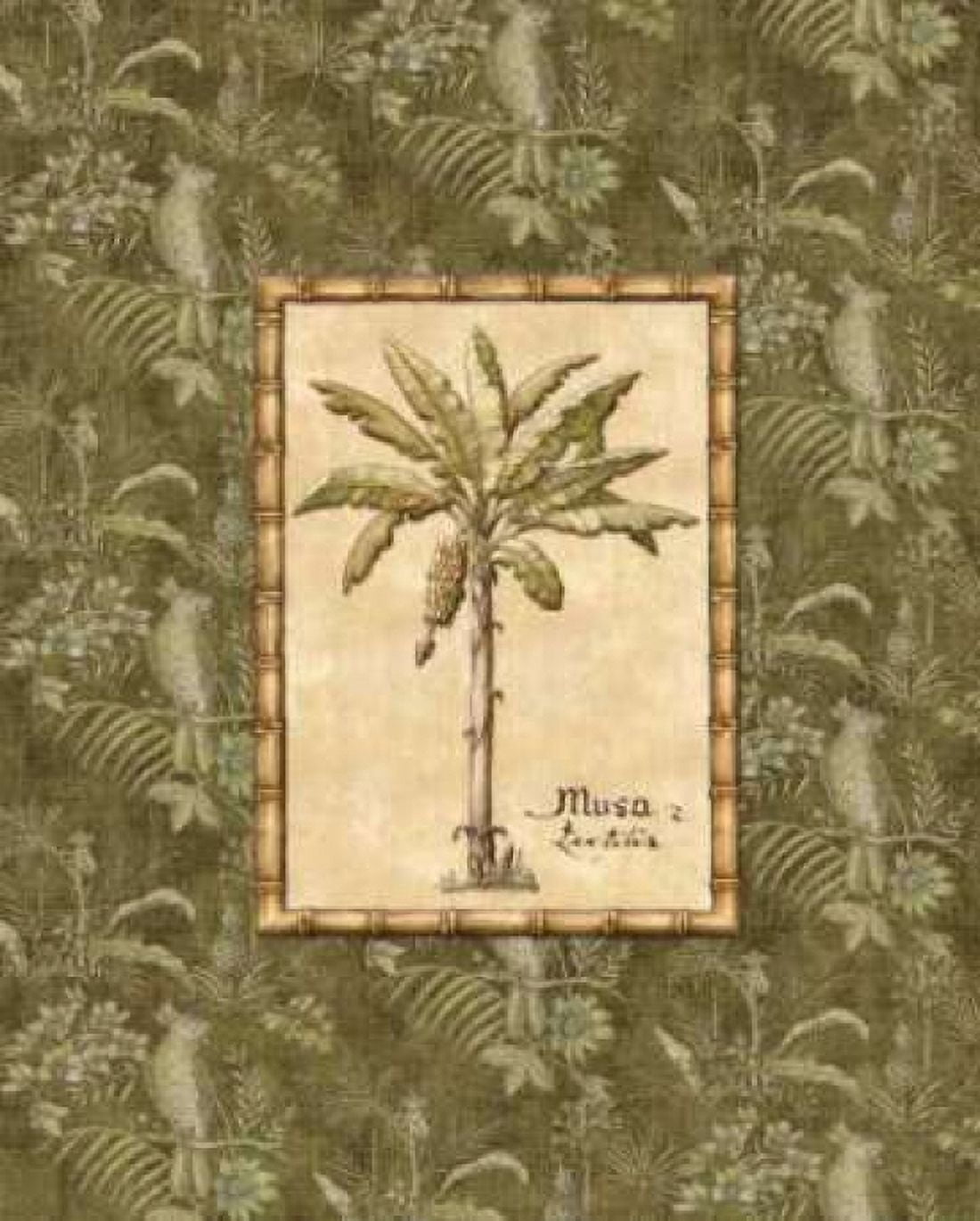 Vintage Palm IV Canvas Art - Charlene Audrey (24 x 30)