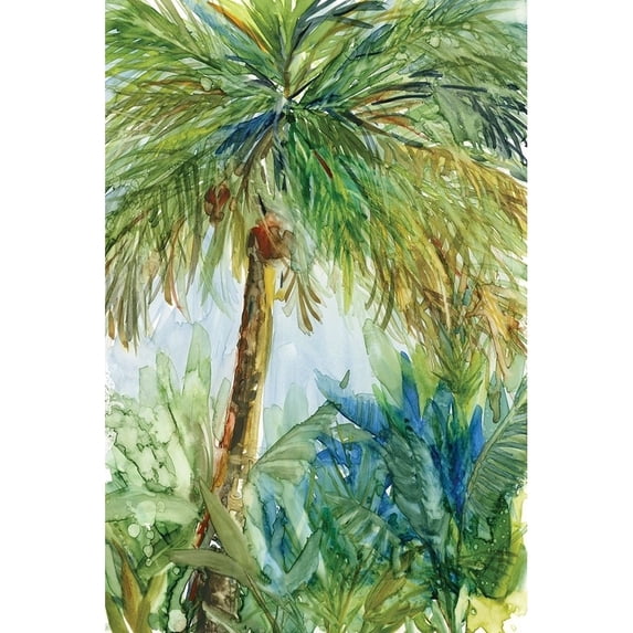 Vintage Palm Poster Print by Carol Robinson