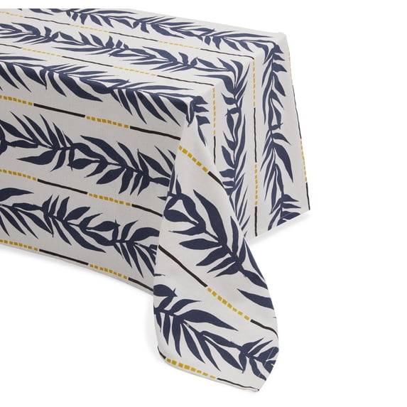 Vintage Palm Table Throw, White by Drew Barrymore Flower Home