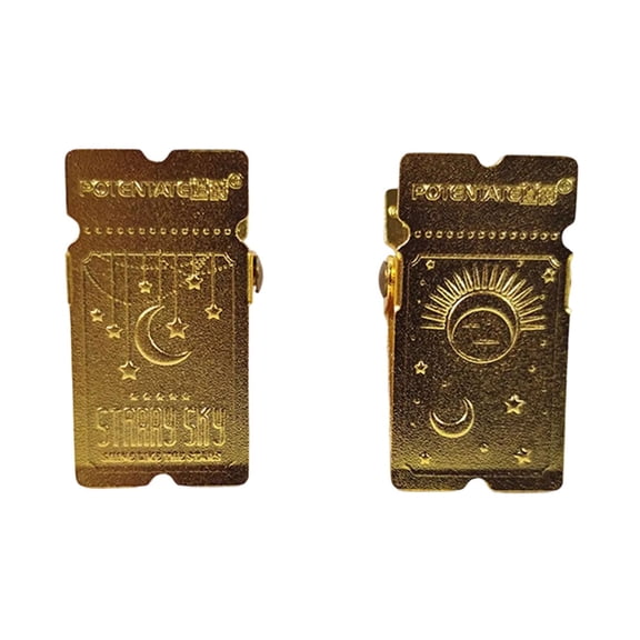 Vintage Paper Clip Metal Binder Clip Scrapbook Page Clip for Decorating Journal Planner Photo Album Scrapbooking Project