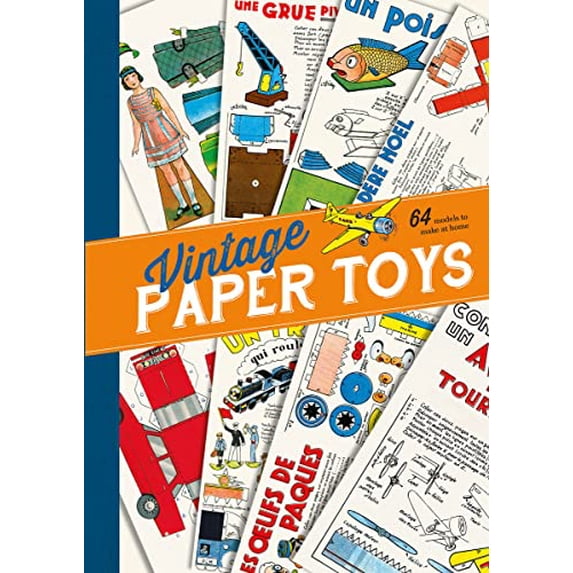 Pre-Owned Vintage Paper Toys : 64 Models to Make at Home
