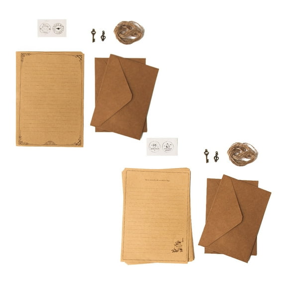 Vintage Paper and Envelopes - Classic Aged Paper Designs - Vintage Printing paper, Vintage Writing Paper