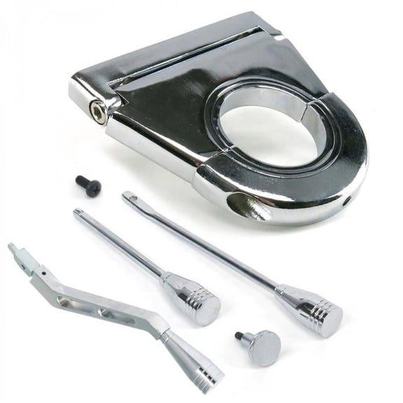 Vintage Parts USA 324060 2.5 in. Deluxe Chrome Column Drop, Shifter Lever & Tilt Kit