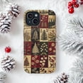 thumbnail image 1 of Vintage Patchwork Holiday Quilt Pattern Design Phone Case 17 16 15 14 13 12 11 Max, 1 of 2