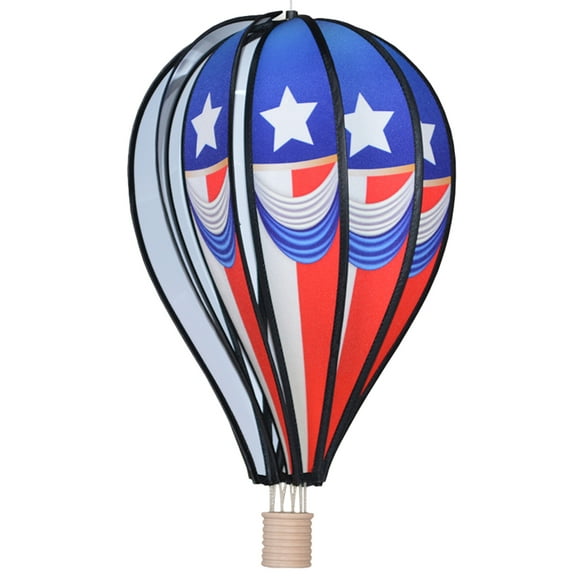 Vintage Patriotic 18 inch Hot Air Balloon