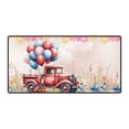 thumbnail image 1 of Vintage Patriotic Abyssinian 4th of July Independence Memorial Day Desk Mat Full Keyboard Mouse Pad Cat Lover Kitten Owner Gifts Large Mousepad - 01006, 1 of 5
