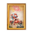 thumbnail image 1 of Vintage Patriotic Alaskan Malamute 4th of July Independence Memorial Day Acrylic Plaque with Wood Photo Frame Box Alaska Mal Dog Lovers Gifts Light Box - 01006, 1 of 5