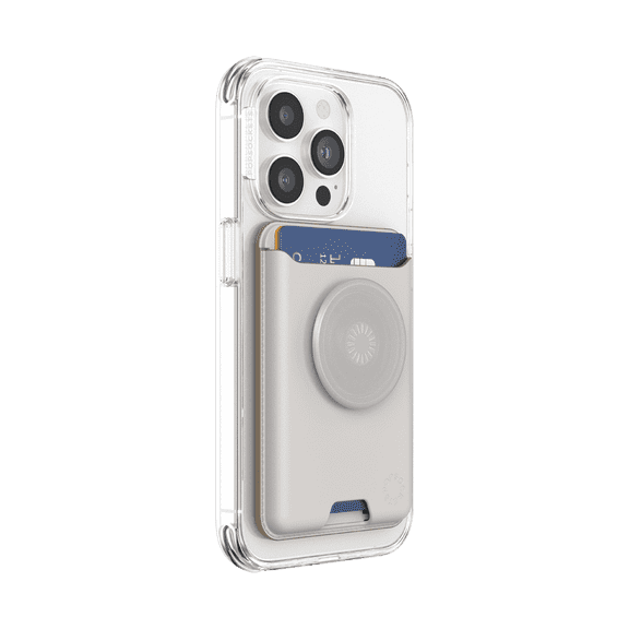 PopSockets MagSafe Phone Wallet with Expanding Grip - Horchata