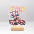 thumbnail image 1 of Vintage Patriotic Rottweiler 4th of July Independence Memorial Day Acrylic Plaque Sign Ashwood Base Rottie Dog Lover Gifts Idea Home Desk Decor - 01006, 1 of 5