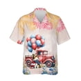 thumbnail image 1 of Vintage Patriotic Shetland Sheepdog 4th of July Independence Memorial Day Hawaiian Shirt Breathable Summer Unisex Merch Sheltie Dog Lover Gifts - 01006, 1 of 6