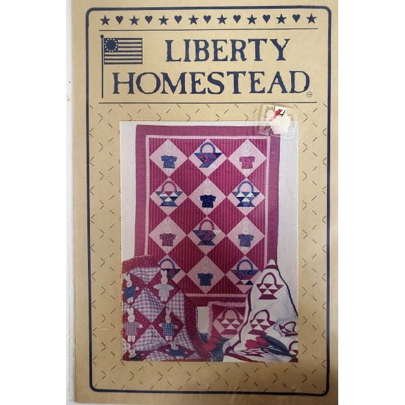 Vintage Pattern Liberty Homestead Spring Time Quilt Pattern LH27