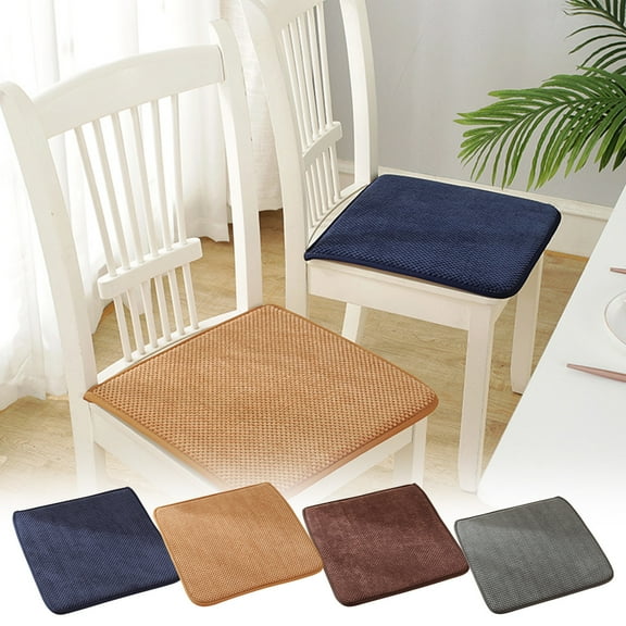 Vintage Pattern Seat Cushion for Spring Summer, Office Chair Cushion with Non-Slip Padding, Home and Desk Comfort
