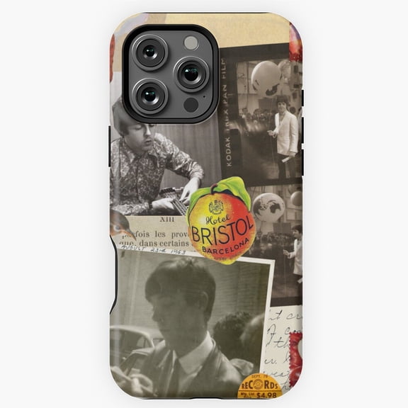 Vintage Paul McCartney The Beatles Phone Case for iPhone 16 15 14 13 12 11 Pro Max - Stylish Modern Phone M97