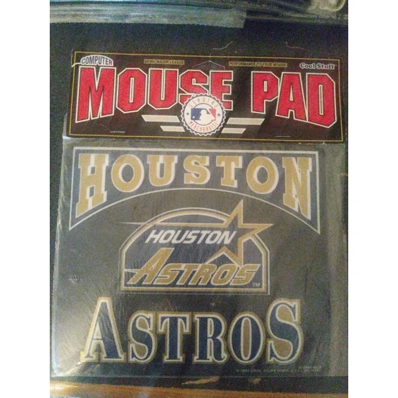 Vintage Pc Mouse Pad Houston Astros 1994 Cool Stuff Corp. Vintage Mlb