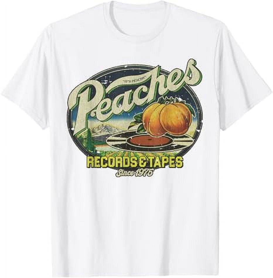 Vintage Peaches Records & Tapes 1975 T-Shirt - Walmart.com