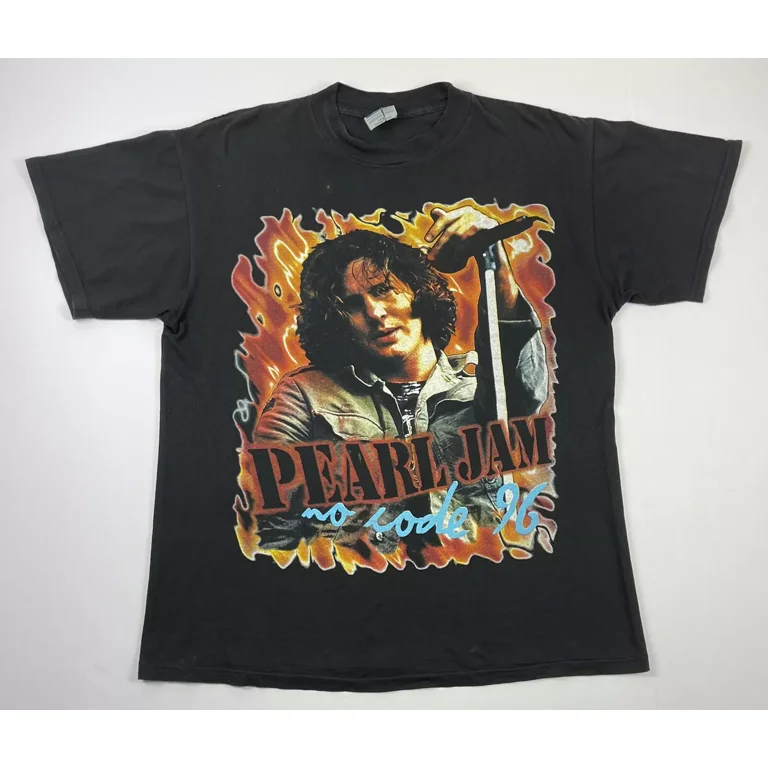 Vintage Pearl Jam T Shirt No Code Tour 90s 1996 Eddie Vedder 