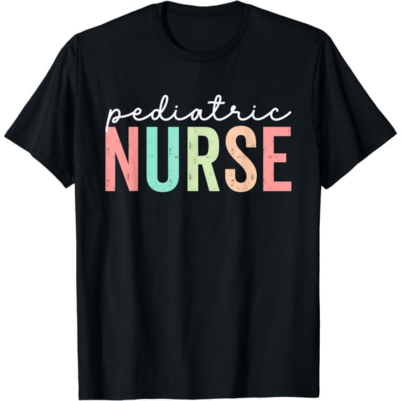 Vintage Pediatric Nurse Appreciation Baby Nursing Student T-Shirt