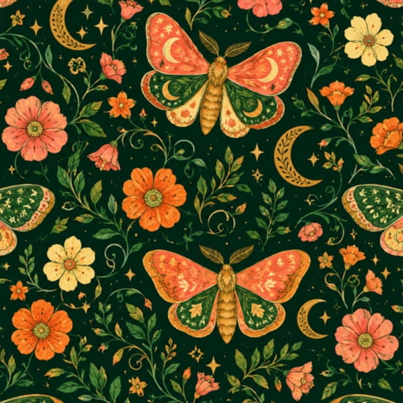 Vintage Peel and Stick Wallpaper 23.6in x 9.8ft Green Moth Eye Patterns Crescent Moon Contact Paper Vinyl Waterproof Self Adhesive Wall Paper for Bedroom Shelf Cabinet Renter Friendly