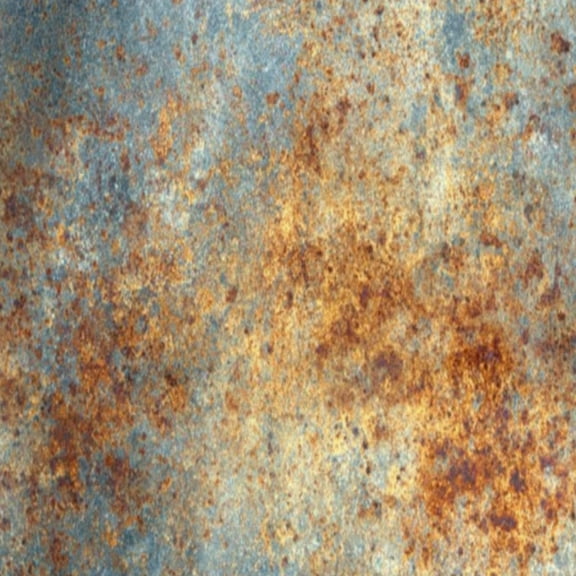Vintage Peel and Stick Wallpaper Rusty Metal Texture Weathered Blue Orange Wall Mural 17.7in x 9.8ft Self Adhesive Removable Wall Paper Renter Friendly Wallpaper for Nursery Bedroom Cabinets