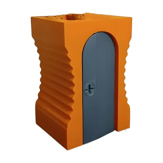 Vintage Pencil Sharpener Pen Vintage Desk Organizer for Pens Pencils Desk Supplies Retro Style Writing Accessory for Learner Professionals, UKHBMC | Red