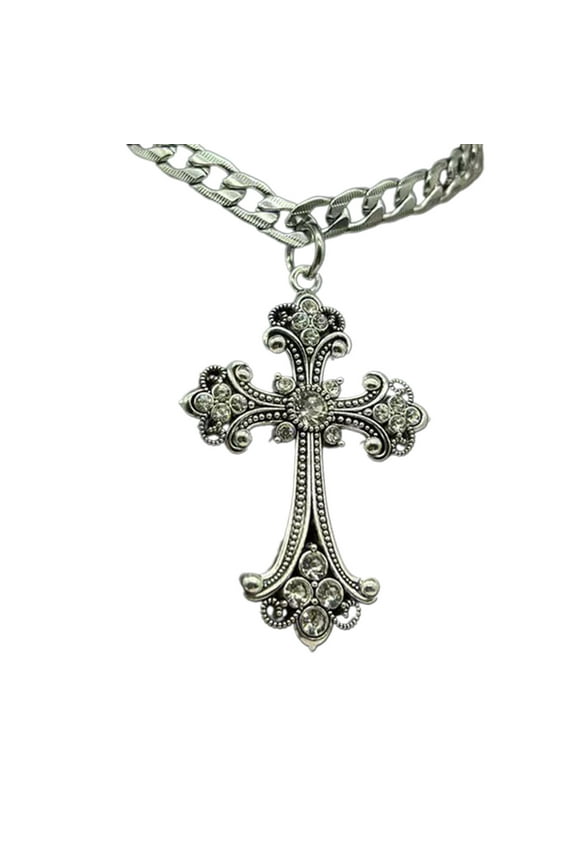 Vintage Pendant Necklace for Women Men Chain Goth Choker Grunge Jewelry Accessories Gothic Male Female Necklaces