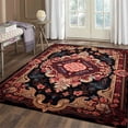 thumbnail image 1 of Vintage Persian Red Carpet Living Room High-end Luxury Retro Rug Non-slip Large Area Bedroom ra Rug, 1 of 5