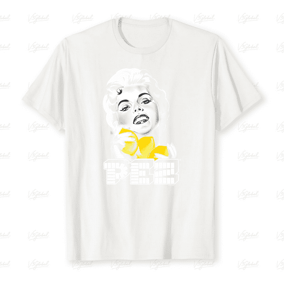 Vintage Pez Lemons Retro Candy Brand Advertisement Graphic for Unisex T-Shirt, up to size 5XL