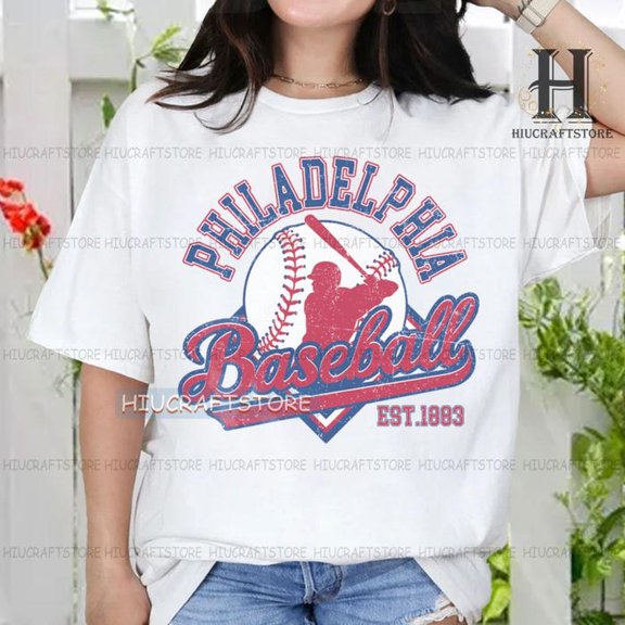 Vintage Philadelphia Baseball tshirt | Philadelphia baseball Sweatshirt | Baseball Fan shirt | Philadelphia baseball tshirt | baseball tee