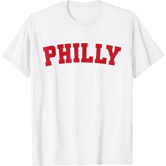 Vintage Philadelphia Distressed Philly Pennsylvania Apparel T-Shirt100% cotton