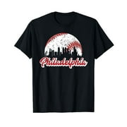 Vintage Philadelphia Skyline Tee - Retro Cityscape T-Shirt for a Nostalgic Urban Look