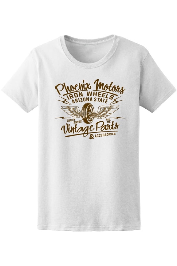 Vintage Phoenix Motors Arizona T-Shirt Men -Image by Shutterstock, Male 4X-Large