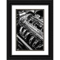 thumbnail image 1 of Vintage Photo Archive 11x14 Black Ornate Wood Framed with Double Matting Museum Art Print Titled - Classic Car Engine, 1 of 4
