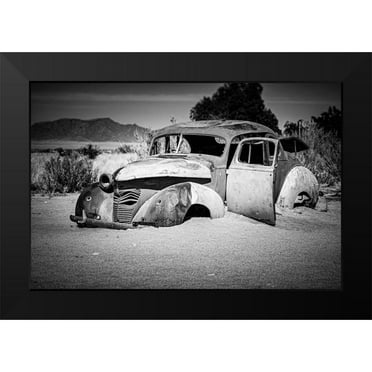 Vintage Photo Archive 14x11 Black Modern Framed Museum Art Print Titled - That Sinking Feeling