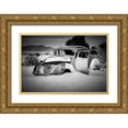 thumbnail image 1 of Vintage Photo Archive 14x11 Gold Ornate Wood Framed with Double Matting Museum Art Print Titled - That Sinking Feeling, 1 of 4