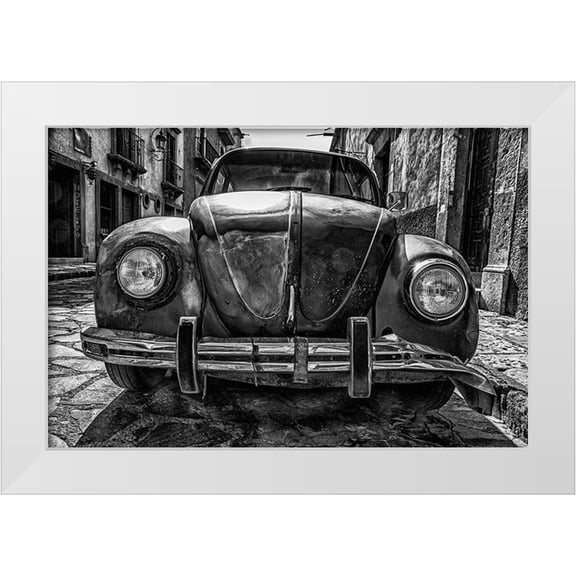 Vintage Photo Archive 14x11 White Modern Wood Framed Museum Art Print Titled - Hangin in There