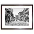 thumbnail image 1 of Vintage Photo St Charles Street 1900 New Orleans Artwork Framed Wall Art Print 9X7 Inch, 1 of 5