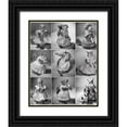 thumbnail image 1 of Vintage Photography 12x14 Black Ornate Wood Framed with Double Matting Museum Art Print Titled - Tommy Tucker the Pet Squirrel 1944, 1 of 4