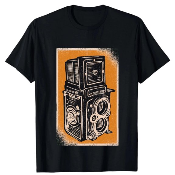 Vintage Photography Camera Design For Photographer Unisex T-shirt