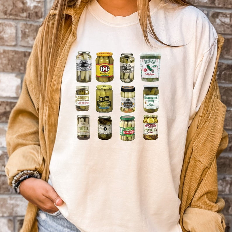 "But First Pickles" Funny Waterproof Apron With Pockets - Canning & Cooking Gift