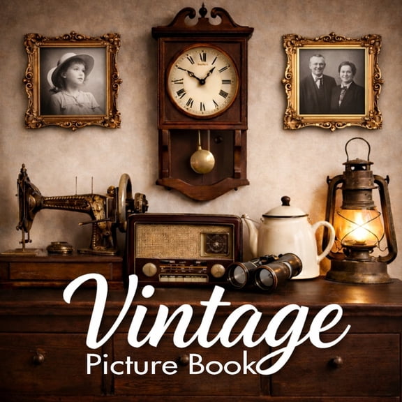 Vintage Picture Book: For Alzheimer's Patients and Seniors With Dementia, (Paperback)